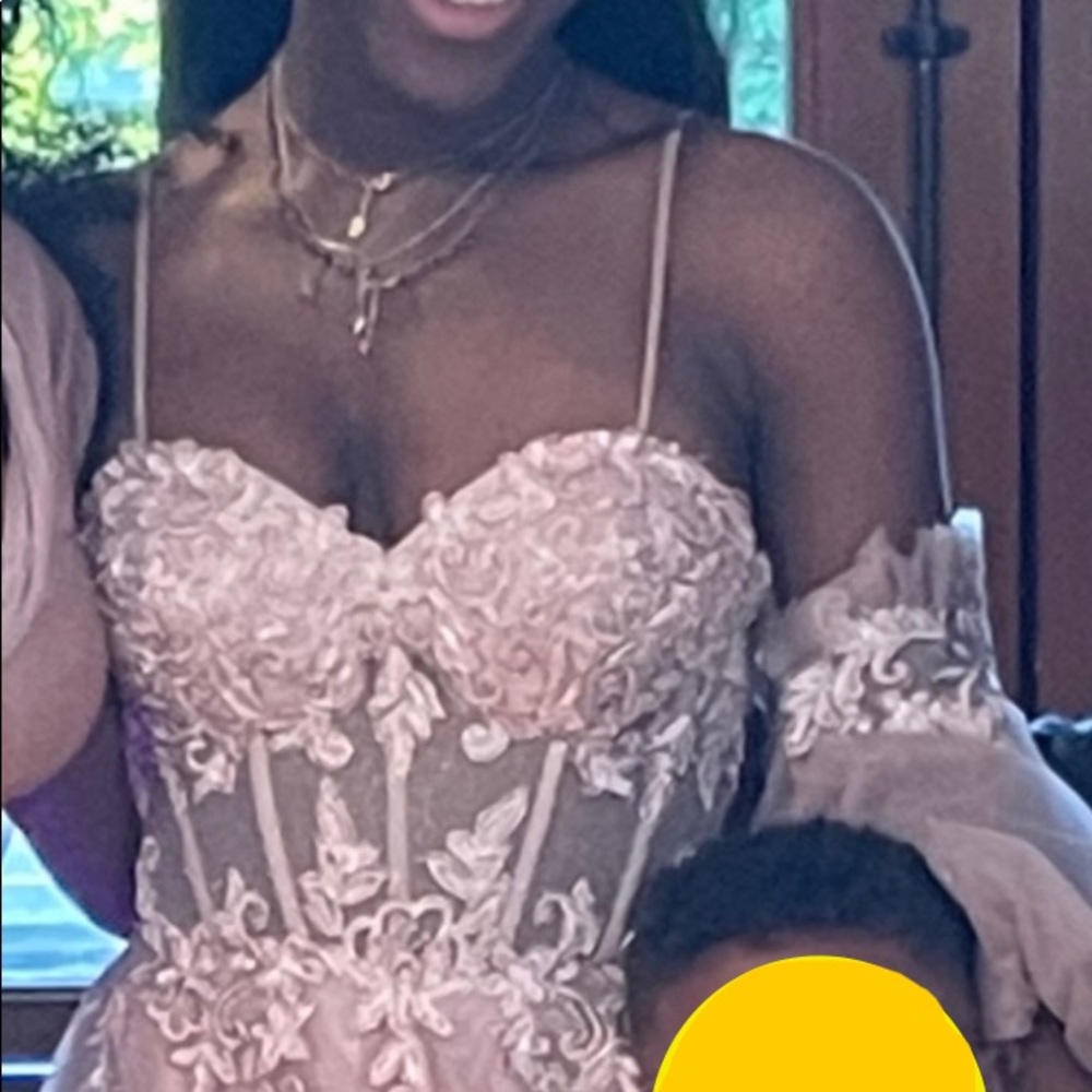 Gorgeous Lace Corset Quinceanera/Sweet 16/Prom dress Princess/Cinderella styled.
